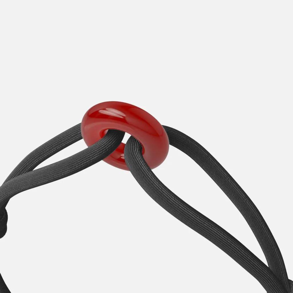 Wecord Red Soho Cord Bracelet