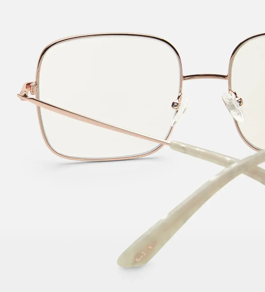 Wilma Rose Gold Tinted Reading Glasses