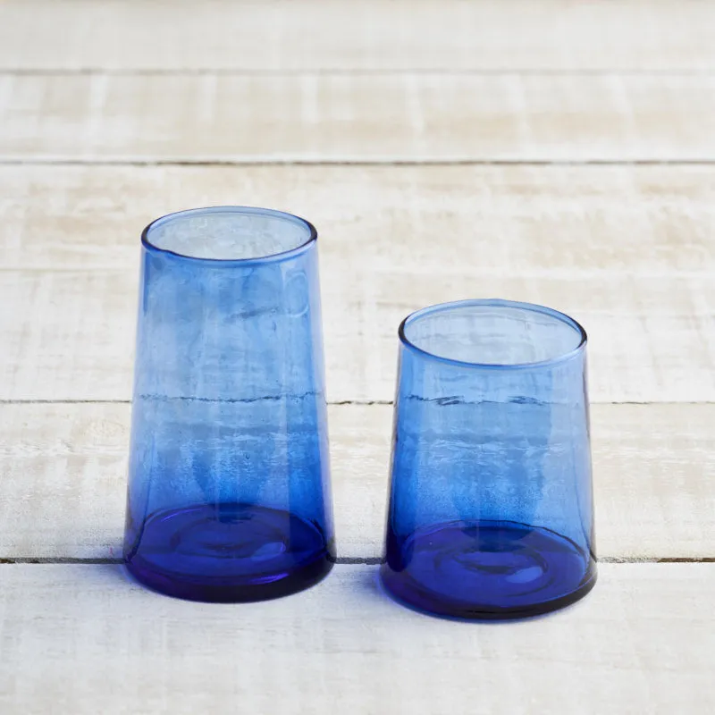 Wine / Water Tumblers - Cobalt Blue